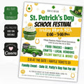st pattys day festival flyer